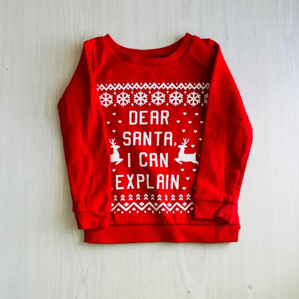 CHRISTMAS SWEATER 3YRS ABOVE