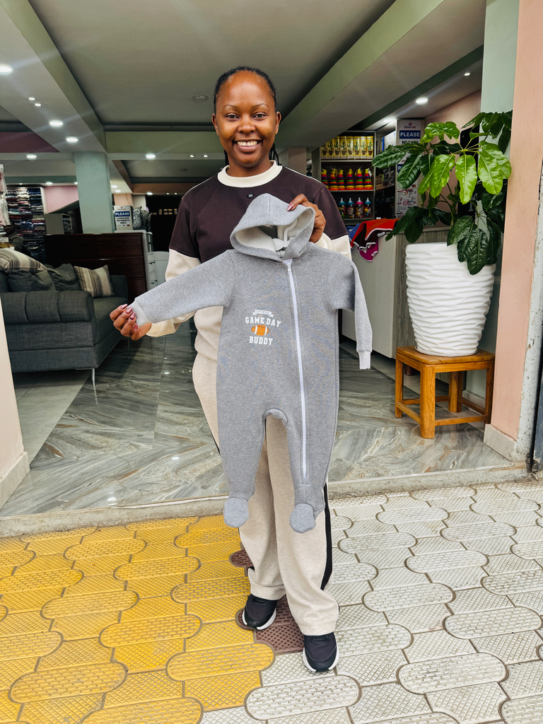 Everyday Hooded Warm Baby Romper