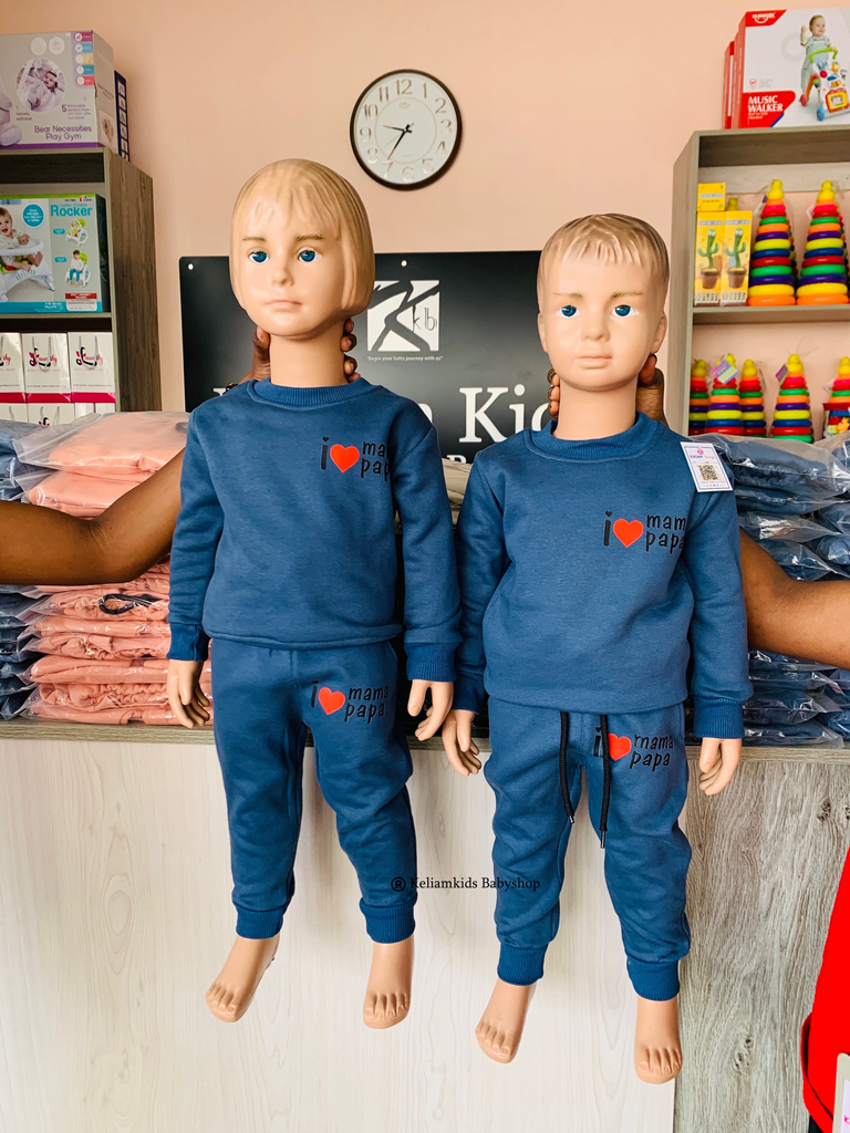 [0406] Sweatpant 2 piece set KKB