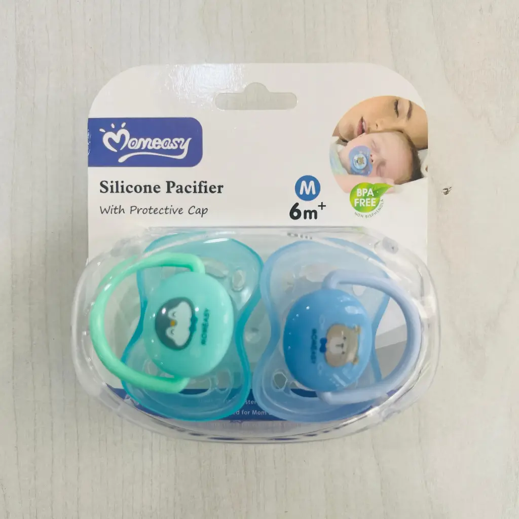 SILICON NIGHT PACIFIER SET OF 2