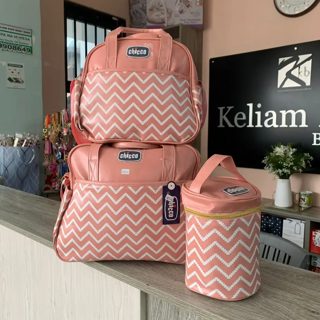 [1153] DIAPER BAG LEATHER CHICCO