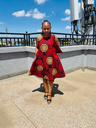 Ankara Maternity Dress KKB