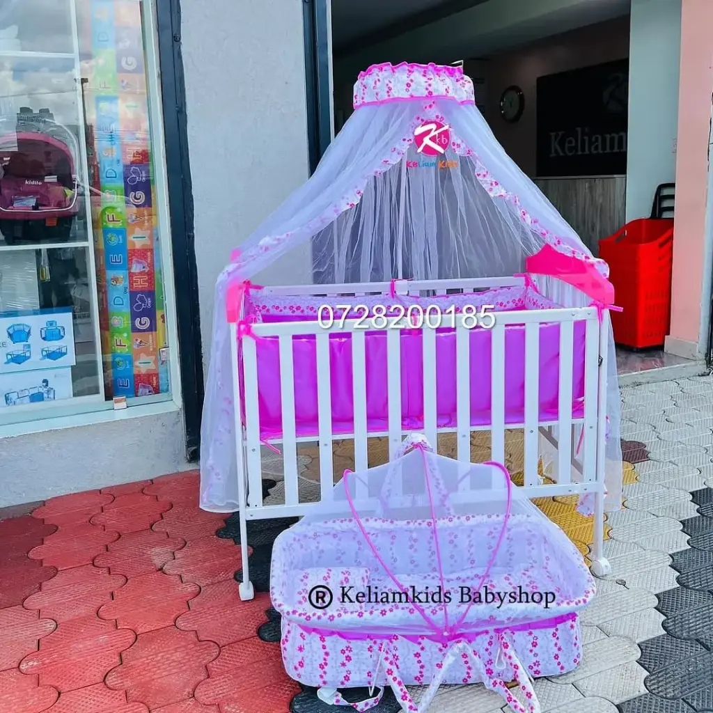 BABY CRIB WITH BASSINET 29.9