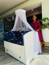 Full Stand Baby Cot Crib Mosquito Net