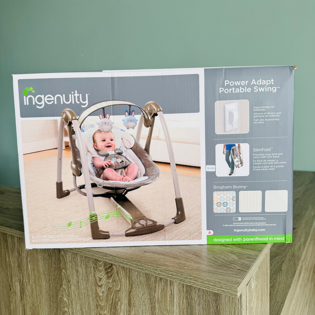 [1463] Ingenuity Electric Baby Swing