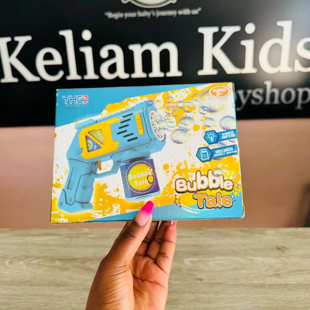 Kids Bubble Gun Toy 1200