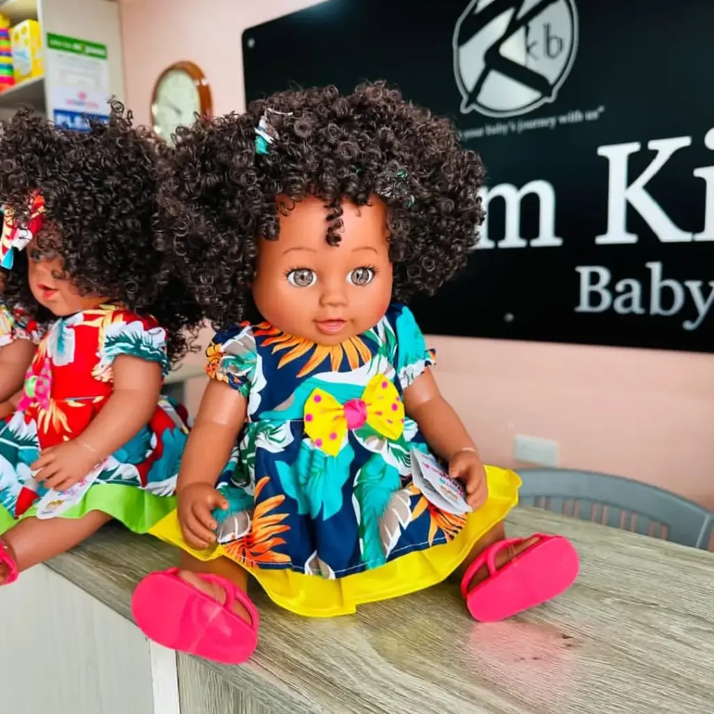 [1704] AFRICAN DOLL 4.5K