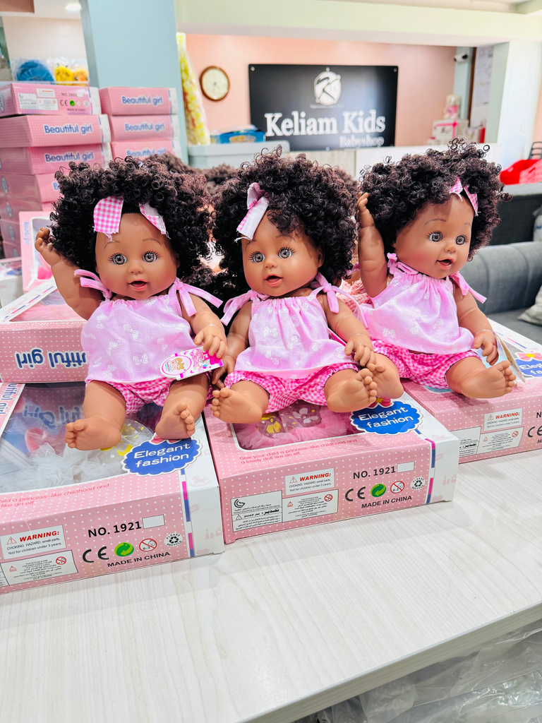 [1708] African Baby Doll Small