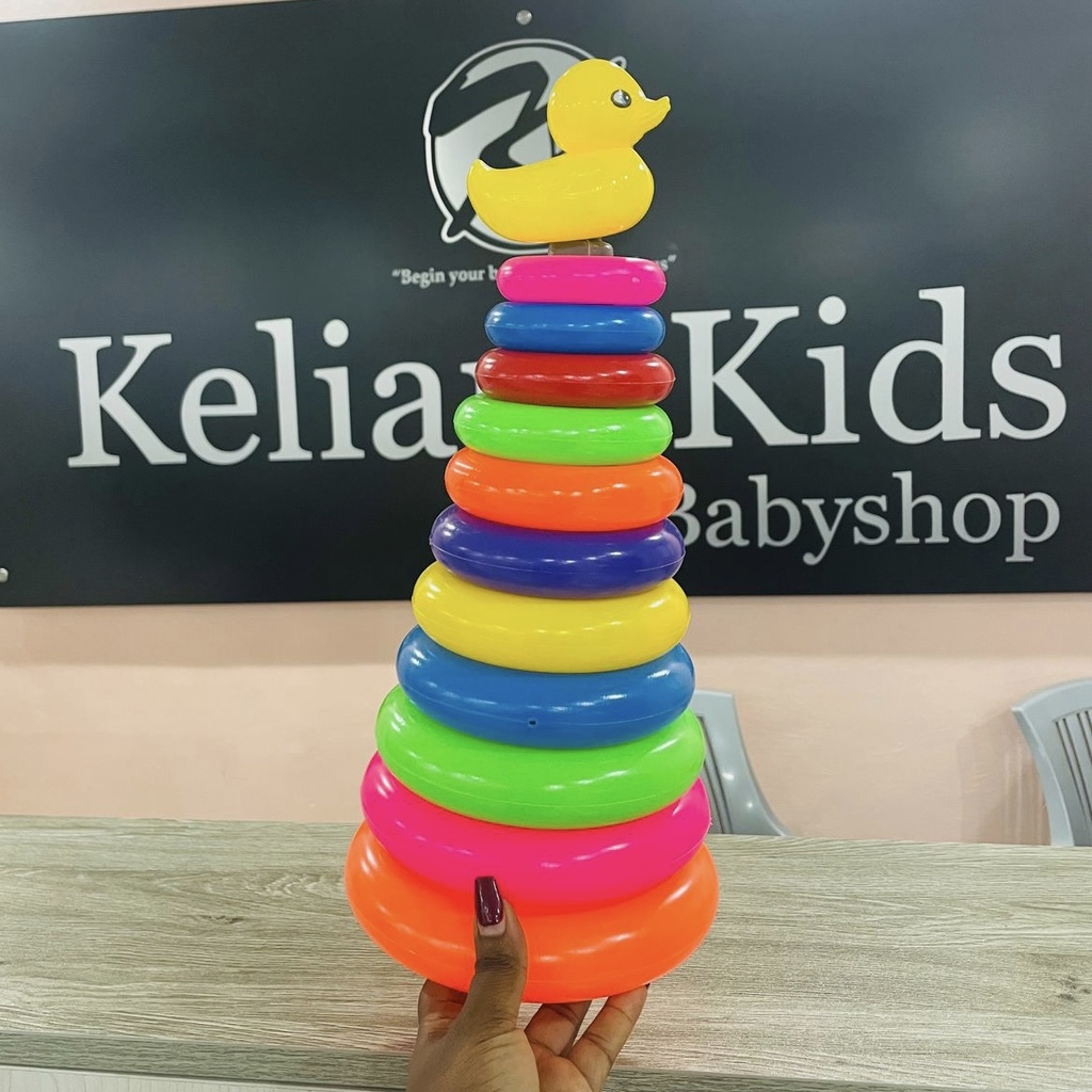Kids Rainbow Stacking Tower 2K