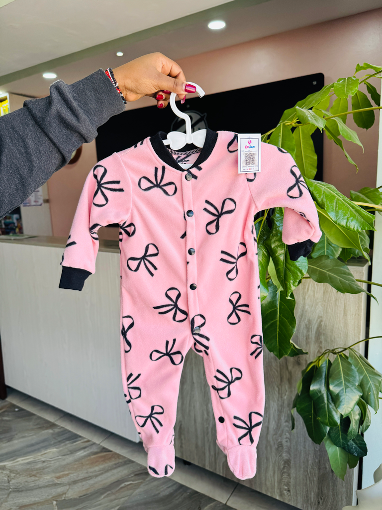 Medium Heavy Fleece Romper Closed Leg - KKB