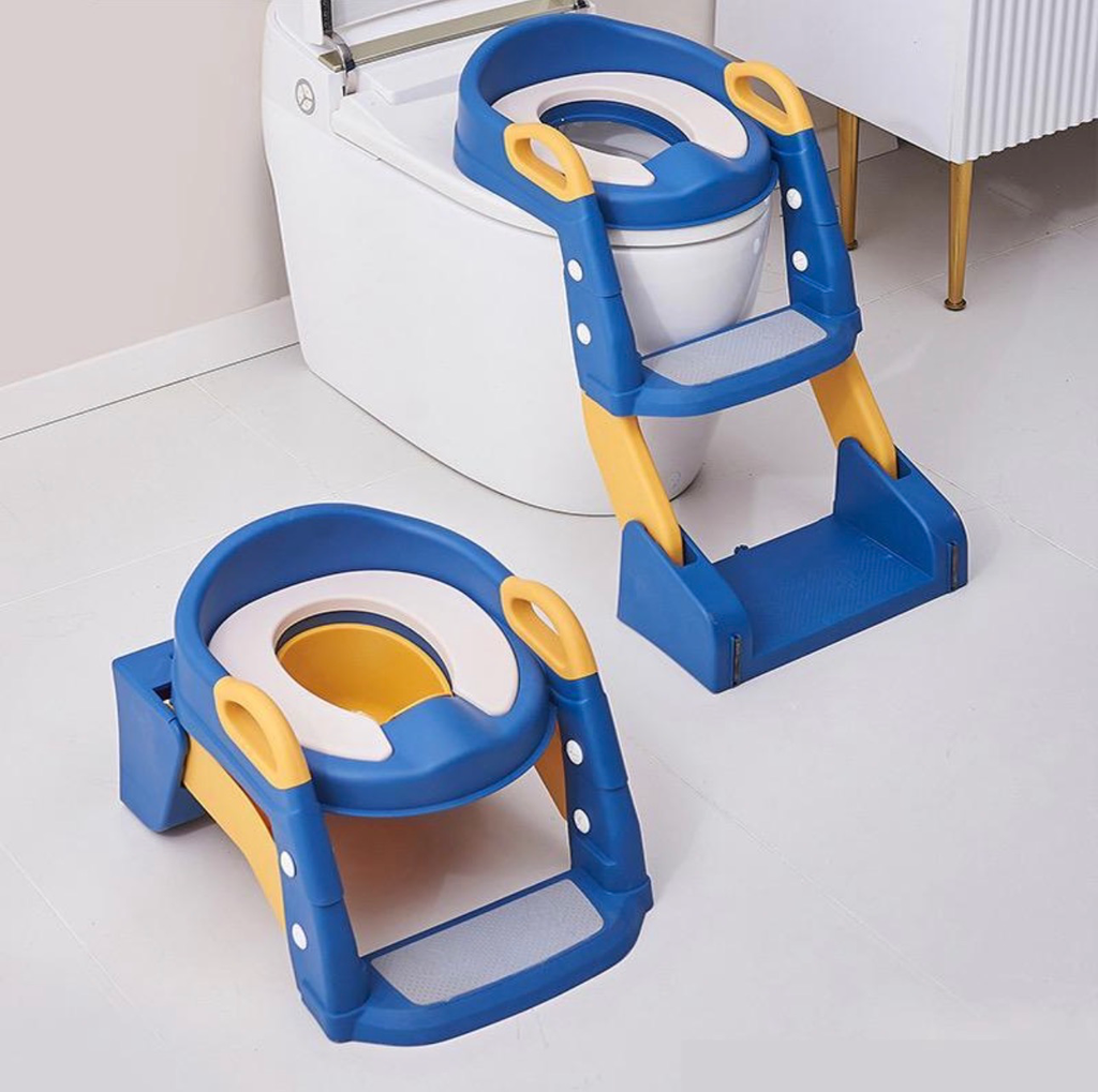 Convertible 3 in 1 Baby & Toddler Potty Training Seat with Toilet Ladder