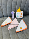 3 Pack Baby Washcloth with Plush Toy