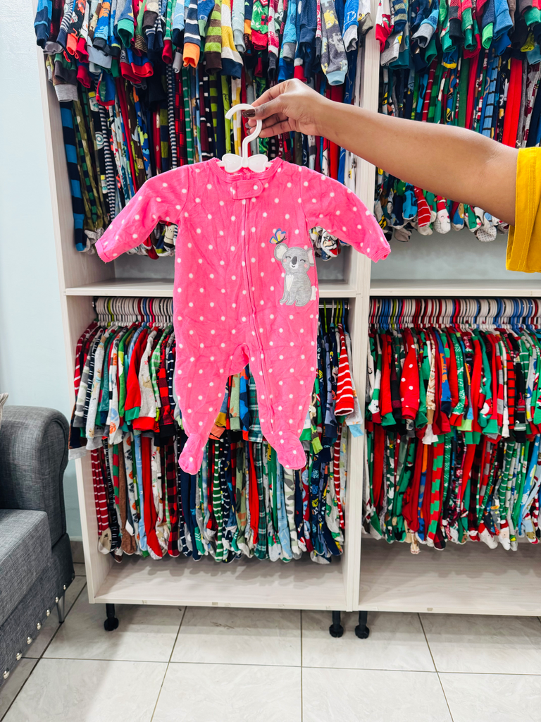 Fleece Romper Closed Foot Baby Thrift Mtumba
