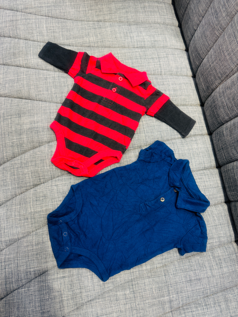 Onesies Bodysuit Tee Thrift Mtumba (Neutral, NB)